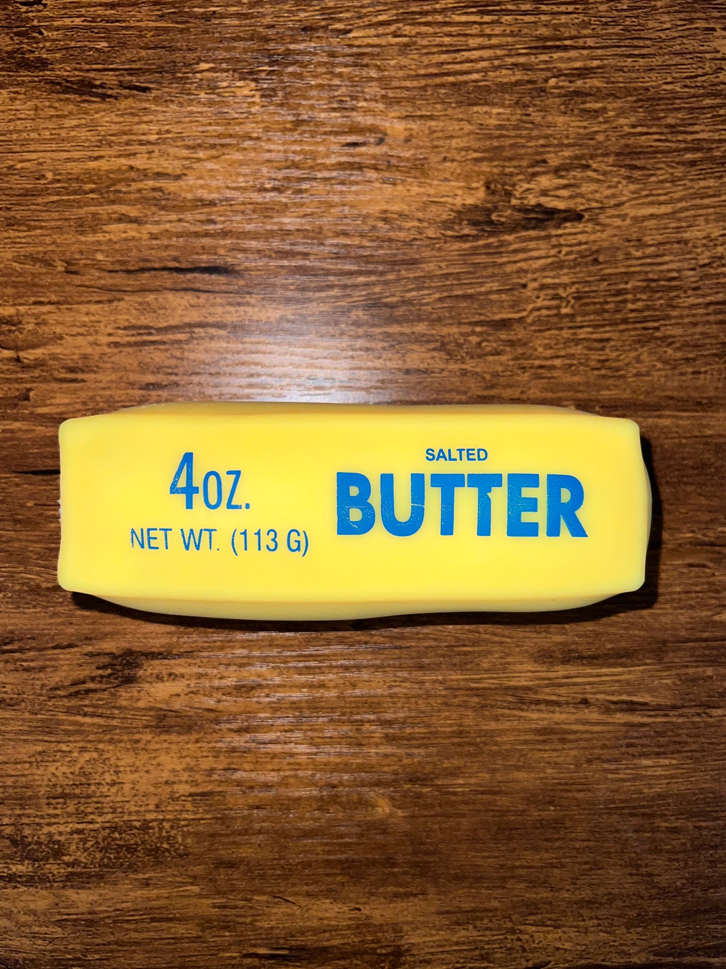 Crunchy Butter squishy - yellow