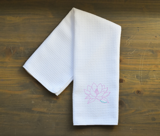 Forged Magnolia brand towel