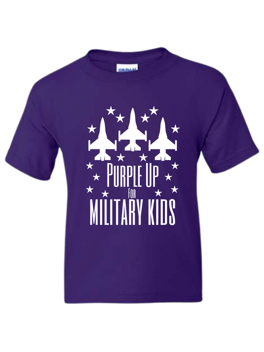 Month of the Military Child Jet Tee